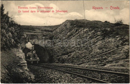 ** T2 Sevastopol, Sebastopol; Un Tunnel Dans Le Voisinage De Sébastopol / Railway Tunnel, Locomotive, Train - Non Classificati