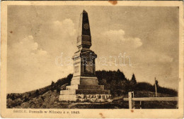 T2/T3 1939 Skole, Pomnik W Klimcu Z R. 1843 / Monument (fl) - Non Classés