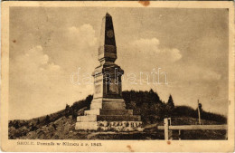 T2/T3 1939 Skole, Pomnik W Klimcu Z R. 1843 / Monument (fl) - Non Classificati