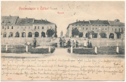 T2/T3 1903 Zhovkva, Zólkiew; Rynek / Square (fl) - Zonder Classificatie