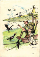 ** T2/T3 Cserkész Művészlap. Magyar Cserkészszövetség Kiadása. Klösz Gy. és Fia / Hungarian Boy Scout Art Postcard S: Má - Ohne Zuordnung