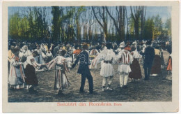 T2/T3 1918 Salutari Din Romania. Hora / Román Körtánc / Romanian Folklore, Traditional Dance (kis Szakadás / Small Tear) - Sin Clasificación