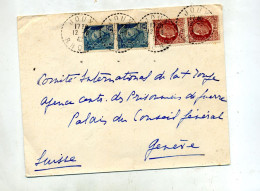 Lettre Cachet Joux Sur Mercure Petain - Cachets Manuels