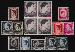 Roumanie      960/970 ** + 996 En Bloc De 4 - Unused Stamps
