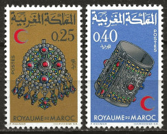 MAROC: **, N° YT 557 Et 558,  TB - Marruecos (1956-...)