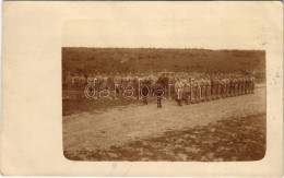 T2/T3 1920 Magyar Katonák Csoportja / Hungarian Military, Group Of Soldiers. Photo (EK) - Zonder Classificatie