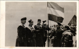 T2/T3 1939 Vereckei-hágó, Veretskyy Pereval, Verecke Pass, Serednioveretskyy; Magyar-Lengyel Baráti Találkozás A Visszaf - Sin Clasificación