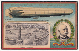 ** T2 Zeppelins' Luftschiff - Le Dirigeable Zeppelin. Luftschiff In Voller Fahrt, Lindau I. Bodensee / Graf Zeppelin, Ze - Unclassified