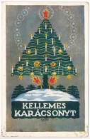 T2/T3 1938 Kellemes Karácsonyt! Rigler József Ede Kiadása / Hungarian Christmas Greeting Art Postcard S: Kende Jolán (EK - Sin Clasificación