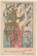 T2 1901 Le Gout / Taste. Art Nouveau Litho Postcard S: Kieszkow - Non Classificati