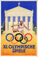 * T2/T3 1936 Berlin XI. Olympische Spiele / 1936. évi Nyári Olimpiai Játékok / 1936 Summer Olympics S: Schroffner + "Ber - Unclassified