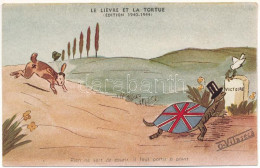 ** T2/T3 Le Lievre Et La Tortue (Edition 1940-1944). Rien Ne Sert De Courir, Il Faut Partir A Point / Második Világhábor - Non Classificati