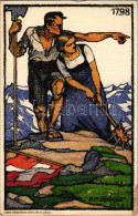 T2/T3 1914 1798 Bundesfeier-Postkarte 1913 1. August, Gegen Die Tuberkulose. Graph. Werkstätten Gebr. Fretz / Fete Natio - Non Classificati