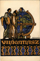 * T2/T3 Világatlasz Reklám. Hátoldalon Megrendelőlap / Hungarian Publishing House Advertisement S: Szekeres (EK) - Sin Clasificación