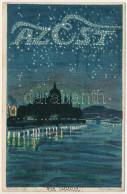 T2/T3 1913 Az Est Napilap Reklámja / Hungarian Newspaper Advertisement Art Postcard (EK) - Non Classés