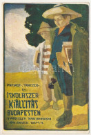 ** T2/T3 1910 Papíros, Tanszer és Iskolaszer Kiállítás Budapesten A Városligeti Iparcsarnokban. Rigler Rt. / Hungarian S - Non Classificati