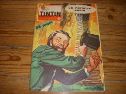 TINTIN 596 24.03.1960 BD PETROLE Edwin DRAKE SCOOTER LAMBRETTA AUTO Le GRAISSAGE - Tintin