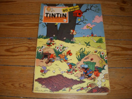 TINTIN 549 30.04.1959 BD BOXE CARPENTIER CAMION BERLIET T100 MARINE L'INTREPIDE - Tintin