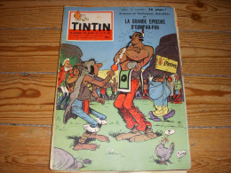 TINTIN 505 26.06.1958 COPAINVILLE A TROYES CINEMA Gary COOPER AUTO Stirling MOSS - Tintin