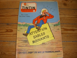 TINTIN 483 23.01.1958 GRANDES ECOLES NAVALE BD Robinson CRUSOE Le CURLING LACQ - Tintin