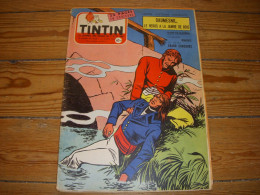 TINTIN 438 14.03.1957 BD DAUMESNIL Le TUNNEL Du MONT BLANC La LUMIERE INVISIBLE - Tintin