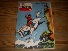 TINTIN 413 20.09.1956 PREMIERE Au MONT BLANC TEST ETES VOUS DISTRAIT - Tintin