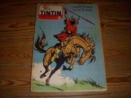 TINTIN 410 30.08.1956 Winston CHURCHILL Le METRO Sur PNEUS BD L'INCONNU Du TdF - Tintin