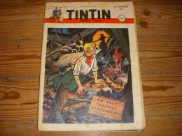 TINTIN 161 22.11.1951 TINTIN SPORTS La VOILE Le YOGA ABD EL KADER 1807-1883 - Kuifje