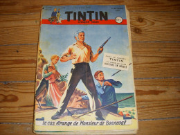 TINTIN 150 06.09.1951 Le CHOCOLAT Le CAS ETRANGE De MONSIEUR De BONNEVAL JEUX - Tintin