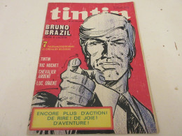 TINTIN 1261 28.12.1972 CARICATURE Jane FONDA Bruno BRAZIL Ric HOCHET Luc ORIENT  - Tintin