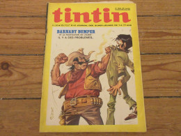 TINTIN 1243 24.08.1972 CARICATURE Jean YANNE DOSSIER Les DECHETS ZOO La LOUTRE   - Tintin