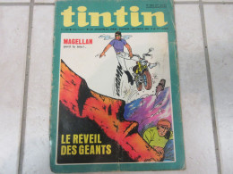 TINTIN 1231 01.06.1972 MINI-POSTER Luc ORIENT DOSSIER INSECTES CARICATURE NIXON  - Kuifje