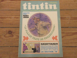 TINTIN 1211 13.01.1972 MINI-POSTER Olivier RAMEAU DOSSIER AUTORITE ENCYCLOPEDIE  - Tintin