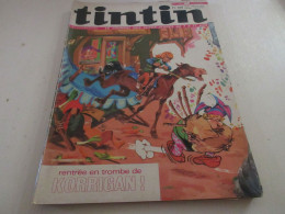 TINTIN 1194 16.09.1971 CINEMA Le MESSAGER DOSSIER CIGARETTE CARICATURE POMPIDOU  - Tintin