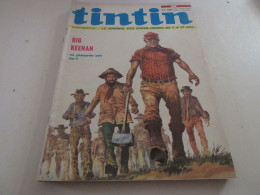 TINTIN 1192 02.09.1971 DOSSIER Les VOLCANS CARICATURE Haroun TAZIEFF DANTZIG     - Kuifje