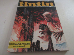 TINTIN 1164 18.02.1971 TENNIS BARTHES GOVEN JAUFFRET CARICATURE Johnny HALLIDAY  - Tintin