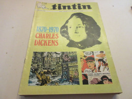 TINTIN 1140 03.09.1970 SPECIAL Charles DICKENS Oliver TWIST PHILATELIE ESPACE    - Kuifje