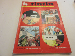 TINTIN 1133 16.07.1970 RUGBY Les CAMBERABERO FILM 5 HOMMES ARMES PELE Au GREVIN  - Kuifje