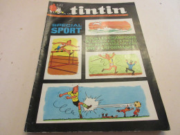 TINTIN 1117 26.03.1970 SPECIAL SPORT SKI Jean BERANGER BD Sur Valery BRUMEL      - Kuifje