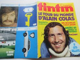 TINTIN 035 04.09.1973 Alain COLAS SPECIAL ATHLETISME VASSILIU Les PANTHERES GREG - Tintin