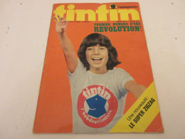 TINTIN 001 09.01.1973 AUTO FITTIPALDI Avec PELE Les ENFANTS De L'AGE De PIERRE   - Kuifje