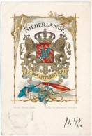 T2/T3 1899 (Vorläufer) Niederlande Je Maintiendrai / Coat Of Arms Of The Netherlands "I Shall Maintain". Verlag Von Paul - Ohne Zuordnung