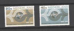 Netherlands 1965 I.T.U. Telecommunications Cent. MNH ** NVPH 840/41 Yvert 814/15 - Ongebruikt