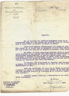 Office Du Protectorat De La République Française Au MAROC - Lettre Commerciale (1924) - Other & Unclassified