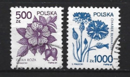 Polen 1989 Definitif Y.T. 3057/3058 (0) - Used Stamps