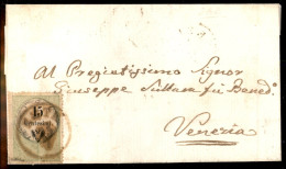 Antichi Stati Italiani - Lombardo Veneto - Territori Italiani D'Austria - Este (rossastro - Molto Oleoso) - 15 Cent (7)  - Autres & Non Classés