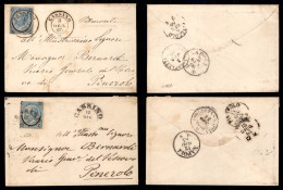 Antichi Stati Italiani - Napoli - Province Napoletane - 1865/1866 - Cassino (P.ti 1 - P.ti 6) - 20 Cent Su 15 (23 - Regn - Autres & Non Classés