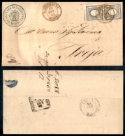 Antichi Stati Italiani - Stato Pontificio - S. Severino Marche (P.ti 4) - Coppia Verticale Del 1 Cent (19 - Sardegna) -  - Other & Unclassified