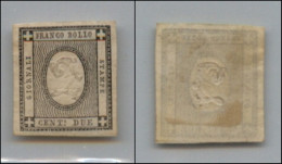 Antichi Stati Italiani - Sardegna - 1861 - 2 Cent (20) - Gomma Originale (500) - Autres & Non Classés