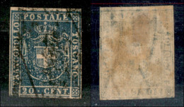 Antichi Stati Italiani - Toscana - 1860 - 20 Cent (20) Usato (300) - Otros & Sin Clasificación